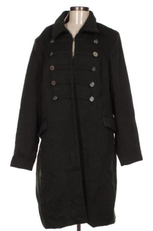 Γυναικείο παλτό City Chic, Μέγεθος 3XL, Χρώμα Πράσινο, Τιμή 86,60 €