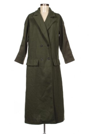 Γυναικείο παλτό MissLook, Μέγεθος M, Χρώμα Πράσινο, Τιμή 86,60 €