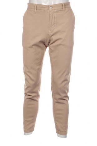 Pantaloni de bărbați Hugo Boss, Mărime L, Culoare Bej, Preț 296,35 Lei