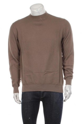 Мъжки пуловер Review, Размер S, Цвят Кафяв, Цена 12,18 лв.