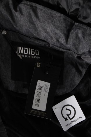Ανδρικό μπουφάν Indigo, Μέγεθος L, Χρώμα Γκρί, Τιμή 57,22 €