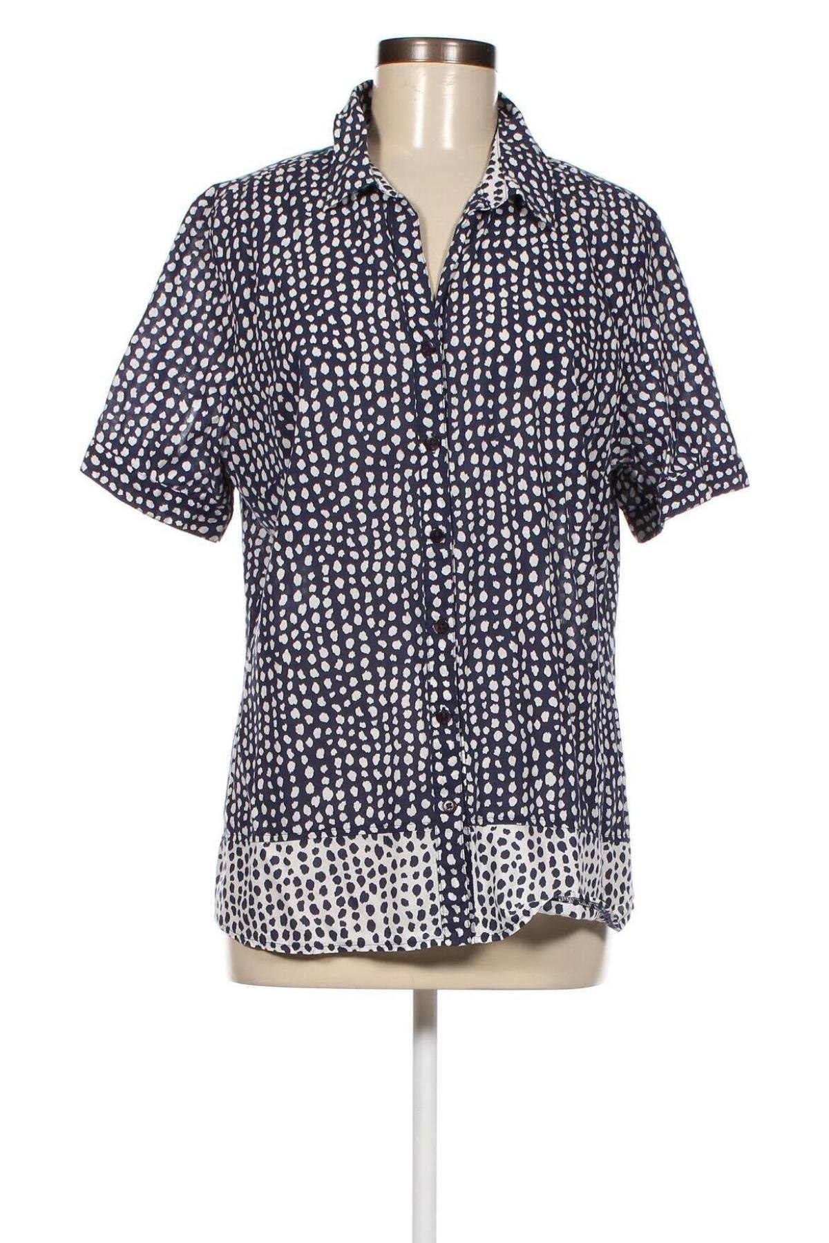 Γυναικείο πουκάμισο Gina Laura, Μέγεθος L, Χρώμα Μπλέ, Τιμή 21,03 €