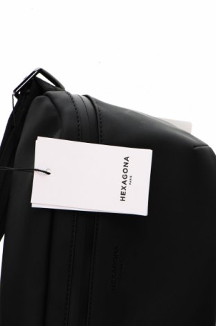 Чанта за кръст Hexagona, Цвят Черен, Цена 44,50 лв.