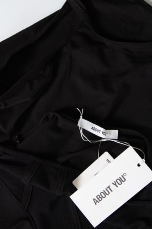 Γυναικεία μπλούζα-Κορμάκι About You, Μέγεθος S, Χρώμα Μαύρο, Τιμή 7,35 €