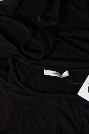 Γυναικεία μπλούζα-Κορμάκι About You, Μέγεθος M, Χρώμα Μαύρο, Τιμή 7,67 €