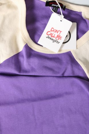 Γυναικεία μπλούζα-Κορμάκι Jennyfer, Μέγεθος L, Χρώμα Βιολετί, Τιμή 5,11 €