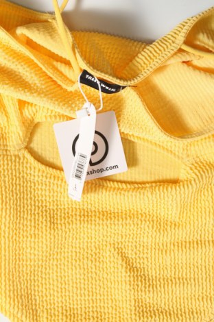 Γυναικεία μπλούζα-Κορμάκι Tally Weijl, Μέγεθος L, Χρώμα Κίτρινο, Τιμή 2,92 €