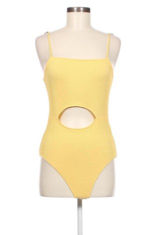 Γυναικεία μπλούζα-Κορμάκι Tally Weijl, Μέγεθος L, Χρώμα Κίτρινο, Τιμή 2,92 €