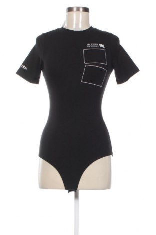 Дамска блуза - боди Viral Vibes, Размер S, Цвят Черен, Цена 61,60 лв.