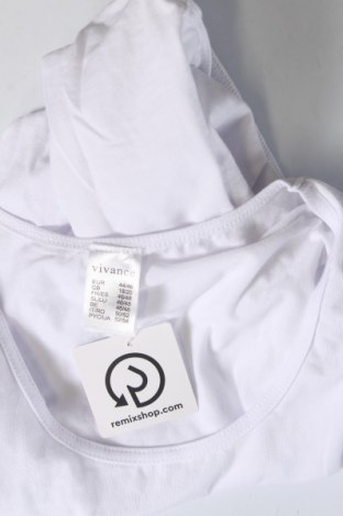 Дамска блуза - боди Vivance, Размер XL, Цвят Бял, Цена 24,80 лв.