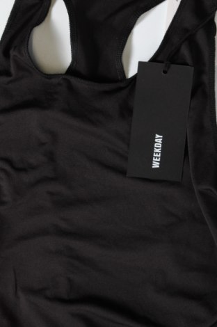 Γυναικεία μπλούζα-Κορμάκι Weekday, Μέγεθος M, Χρώμα Μαύρο, Τιμή 5,44 €