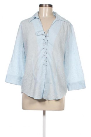 Дамска блуза 4/5/6 Fashion Concept, Размер M, Цвят Син, Цена 19,00 лв.