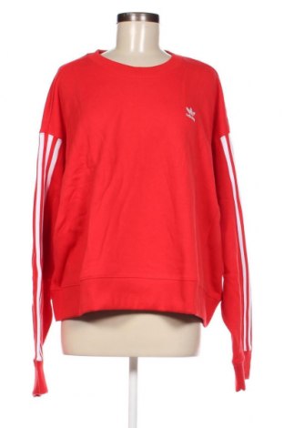 Γυναικεία μπλούζα Adidas Originals, Μέγεθος 4XL, Χρώμα Κόκκινο, Τιμή 15,88 €