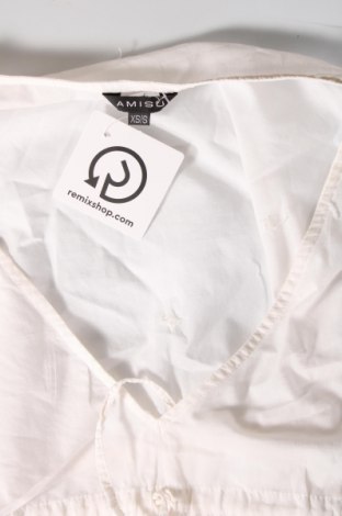 Дамска блуза Amisu, Размер XS, Цвят Бял, Цена 18,82 лв.