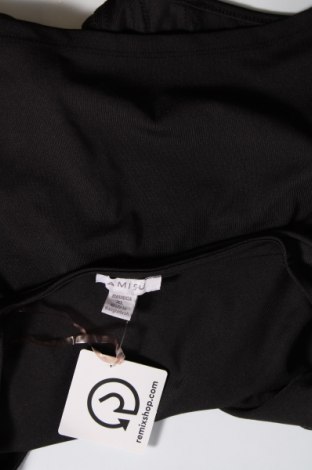 Γυναικεία μπλούζα Amisu, Μέγεθος XL, Χρώμα Μαύρο, Τιμή 3,85 €
