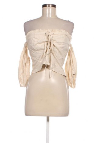 Дамска блуза Amisu, Размер XL, Цвят Бежов, Цена 30,52 лв.