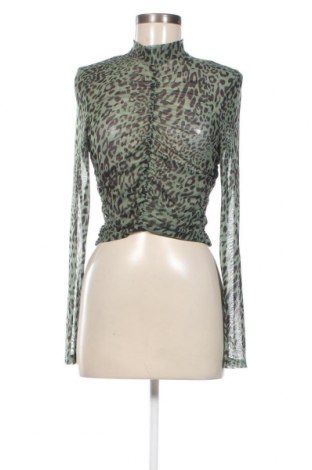 Дамска блуза Amisu, Размер M, Цвят Зелен, Цена 19,04 лв.