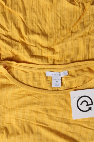 Дамска блуза Amisu, Размер M, Цвят Жълт, Цена 3,23 лв.