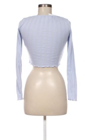 Дамска блуза Bershka, Размер XS, Цвят Син, Цена 19,00 лв.