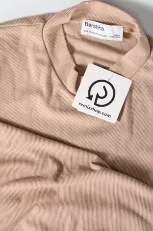 Damen Shirt Bershka, Größe M, Farbe Beige, Preis € 3,99