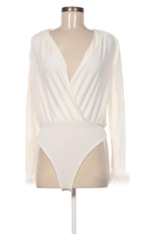 Damen Shirt Boohoo, Größe M, Farbe Weiß, Preis 8,79 €