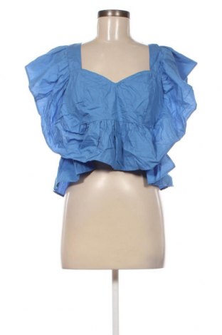 Γυναικεία μπλούζα Boohoo, Μέγεθος L, Χρώμα Μπλέ, Τιμή 7,99 €