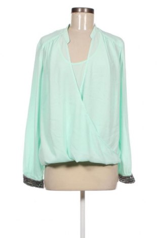 Γυναικεία μπλούζα Bpc Bonprix Collection, Μέγεθος XL, Χρώμα Πράσινο, Τιμή 11,75 €