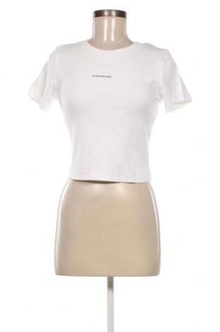 Γυναικεία μπλούζα Calvin Klein Jeans, Μέγεθος S, Χρώμα Λευκό, Τιμή 43,30 €