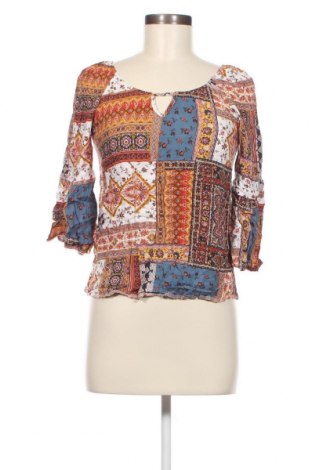 Γυναικεία μπλούζα Clockhouse, Μέγεθος XS, Χρώμα Πολύχρωμο, Τιμή 2,35 €