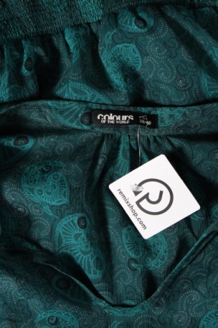 Γυναικεία μπλούζα Colours Of The World, Μέγεθος M, Χρώμα Πράσινο, Τιμή 4,70 €