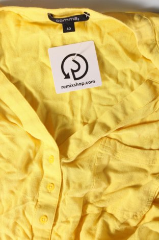 Γυναικεία μπλούζα Comma,, Μέγεθος M, Χρώμα Κίτρινο, Τιμή 13,50 €