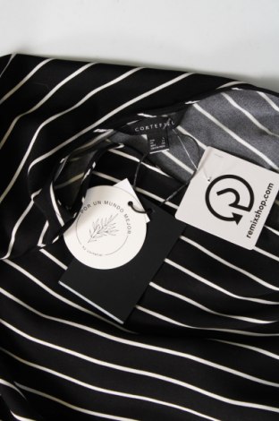 Дамска блуза Cortefiel, Размер L, Цвят Черен, Цена 15,40 лв.