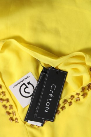 Bluză de femei Creton, Mărime L, Culoare Galben, Preț 141,53 Lei