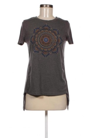 Γυναικεία μπλούζα Desigual, Μέγεθος S, Χρώμα Γκρί, Τιμή 55,34 €