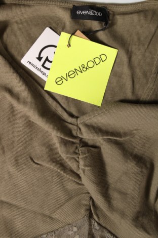Γυναικεία μπλούζα Even&Odd, Μέγεθος S, Χρώμα Πράσινο, Τιμή 5,11 €
