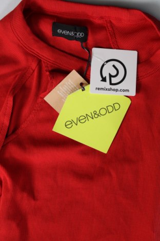 Γυναικεία μπλούζα Even&Odd, Μέγεθος M, Χρώμα Κόκκινο, Τιμή 5,59 €