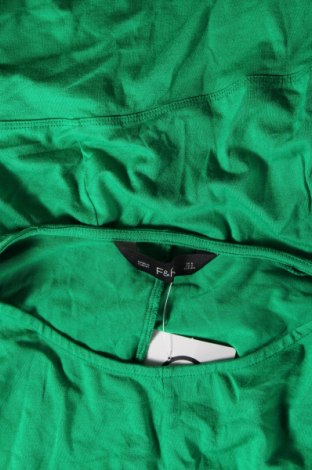 Γυναικεία μπλούζα F&F, Μέγεθος XS, Χρώμα Πράσινο, Τιμή 3,89 €