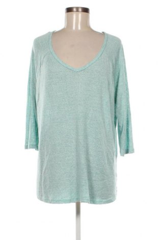 Γυναικεία μπλούζα Faded Glory, Μέγεθος XXL, Χρώμα Μπλέ, Τιμή 8,11 €