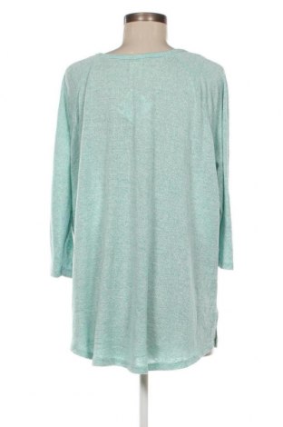 Γυναικεία μπλούζα Faded Glory, Μέγεθος XXL, Χρώμα Μπλέ, Τιμή 8,11 €