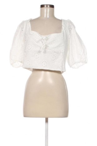 Дамска блуза Fashion Union, Размер L, Цвят Бял, Цена 34,65 лв.