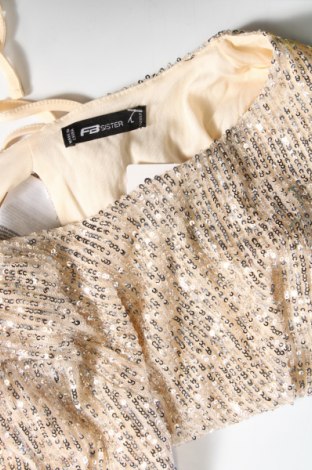 Дамска блуза Fb Sister, Размер L, Цвят Златист, Цена 19,04 лв.