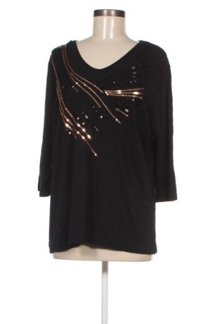 Дамска блуза Fiamma, Размер XL, Цвят Черен, Цена 12,60 лв.