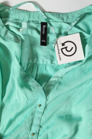 Γυναικεία μπλούζα Flame, Μέγεθος XXL, Χρώμα Πράσινο, Τιμή 9,05 €