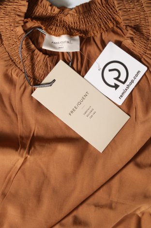 Γυναικεία μπλούζα Free Quent, Μέγεθος S, Χρώμα Καφέ, Τιμή 5,95 €