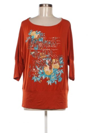 Γυναικεία μπλούζα Garantie, Μέγεθος L, Χρώμα Πορτοκαλί, Τιμή 15,64 €