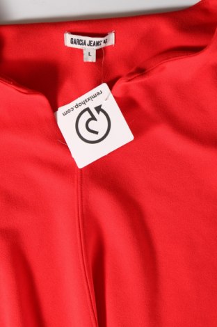 Γυναικεία μπλούζα Garcia Jeans, Μέγεθος L, Χρώμα Κόκκινο, Τιμή 10,54 €