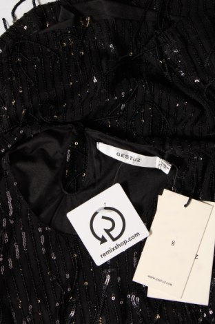 Γυναικεία μπλούζα Gestuz, Μέγεθος S, Χρώμα Μαύρο, Τιμή 47,30 €
