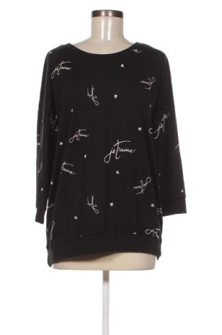 Дамска блуза Gina, Размер XL, Цвят Черен, Цена 11,40 лв.