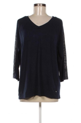 Γυναικεία μπλούζα Gina Laura, Μέγεθος L, Χρώμα Μπλέ, Τιμή 11,57 €