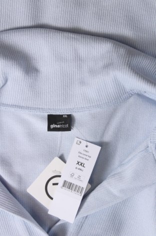 Γυναικεία μπλούζα Gina Tricot, Μέγεθος XXL, Χρώμα Μπλέ, Τιμή 5,93 €